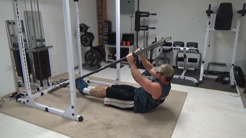 Two Barbell Landmine Sit-Ups For Building Core Strength and Six-Pack Abs Middle