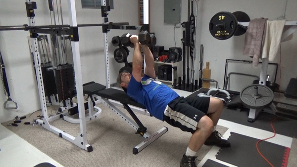 Two Dumbbell Bench Anti-Rotations For Deep Core Strength Start