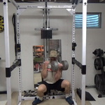 Cross-Loaded Curl Squats for Frontal Plane Core Strength