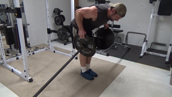 Two-Bar Meadows Rows for a Wider Upper Back Pinch Grip Top