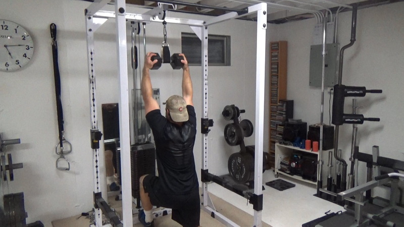Dumbbell-As-Handle Pulldowns For Back and Grip Strength Top