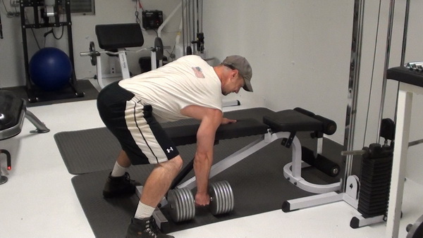 Top-Stop Dumbbell Rows For Upper Back Mass and Strength Start