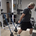 Band Kettlebell Hanging Curls for Full-Range Bicep Training