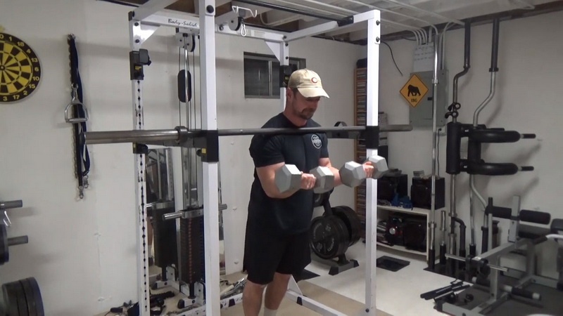 Bar-Leaning Spider Curls For a Peak Bicep Contraction Negative