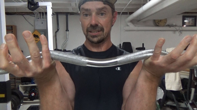 A simple EZ Bar Hack for Greater Bicep Activation Position