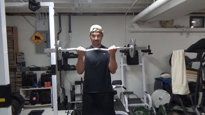 A simple EZ Bar Hack for Greater Bicep Activation Top