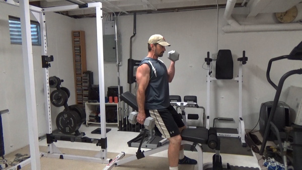 Incline Bench Seated/Standing Curls Other Arm
