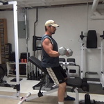 Incline Bench Seated/Standing Curls for Better Curl Form and Bicep Growth
