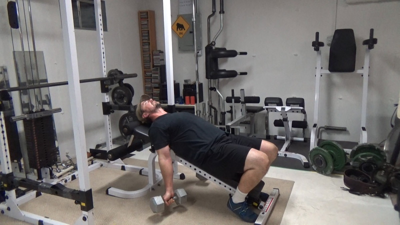Incline Curls to Seated Dumbbell Curls Mechanical Reps Start