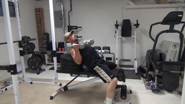 Stacked Plate Incline Curls for Bicep Stretch Tension top
