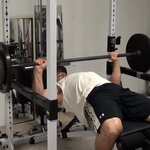 One and a Quarter Reps on Barbell Bench Press