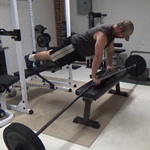 Constant Tension Bodyweight Chest Training...Two Barbell Bench Leverage Push-Ups