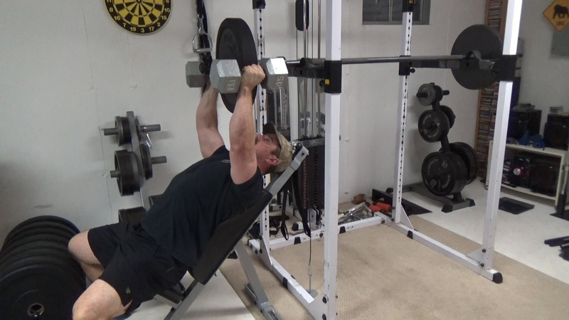 Incline Plate-Push Press For Extreme Upper Chest Development pull back
