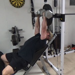 Incline Plate-Push Press For Extreme Upper Chest Development