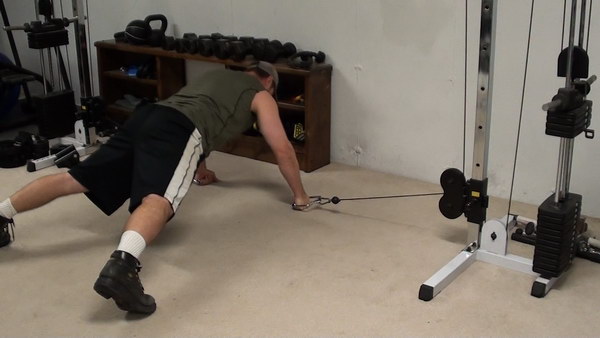 Low Pulley Push-Ups and Cross-Overs For Chest Growth