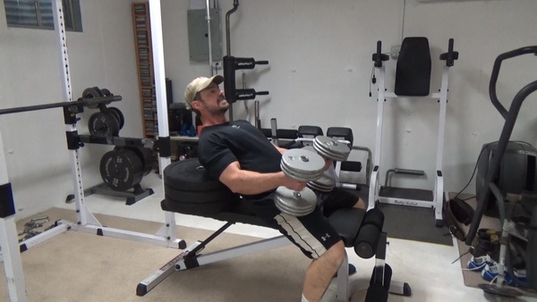 Stacked Plate Bench Press for Greater Pec Activation Lie Back