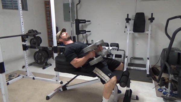 Stacked Plate Bench Press for Greater Pec Activation Kick Up