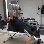 Stacked Plate Bench Press for Greater Pec Activation