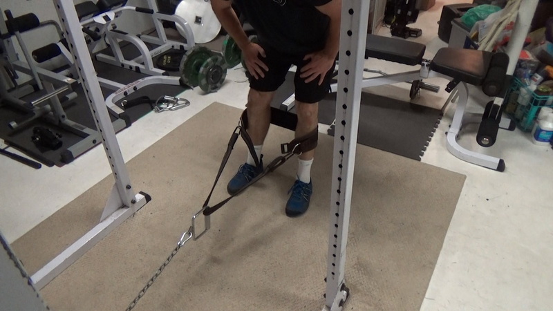 Dip Belt Abductors-on-Fire Squats for Building Squat Strength Front Top