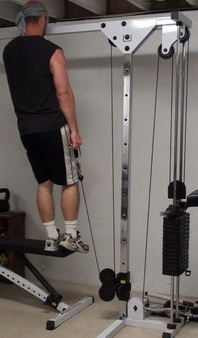Low-Pulley Bench Step-Up Top