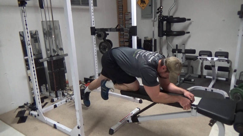 Low Pulley Kneeling Glute Lunges For Building Glutes Without The Thighs - Bottom