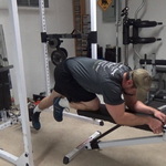 Low Pulley Kneeling Glute Lunges For Building Glutes Without The Thighs