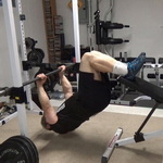 Inverted Nordic Curls For Peak Hamstring Contraction With Bodyweight