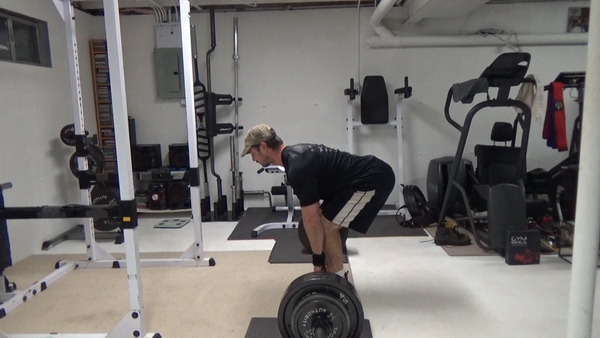 Modified Romanian Deadlifts From The Floor Position