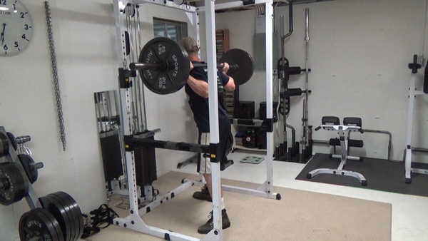 Athletic Stance Squats Other Side Top