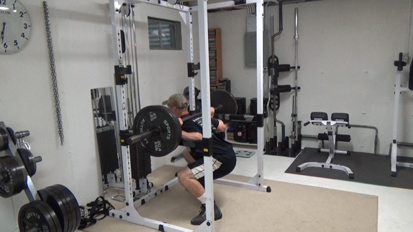 Athletic Stance Squats Other Side Bottom
