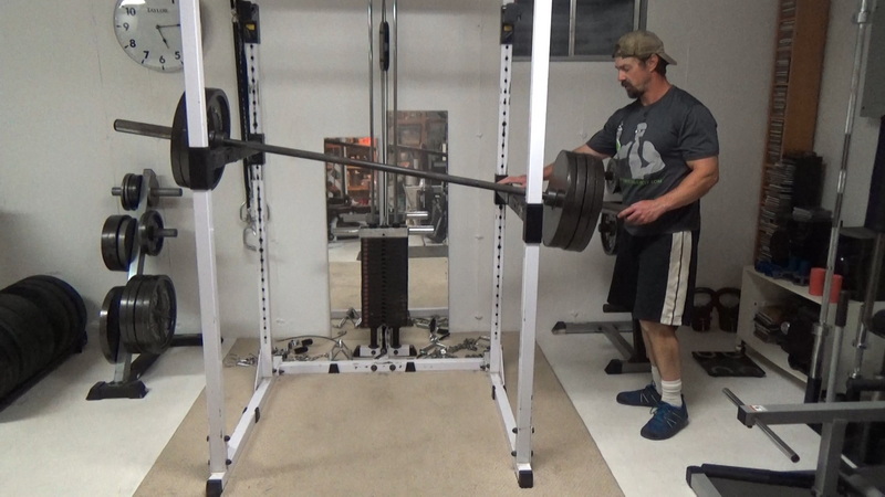 Power Rack Barbell Split Squat Machine for Full Power Lower Body Training Setup