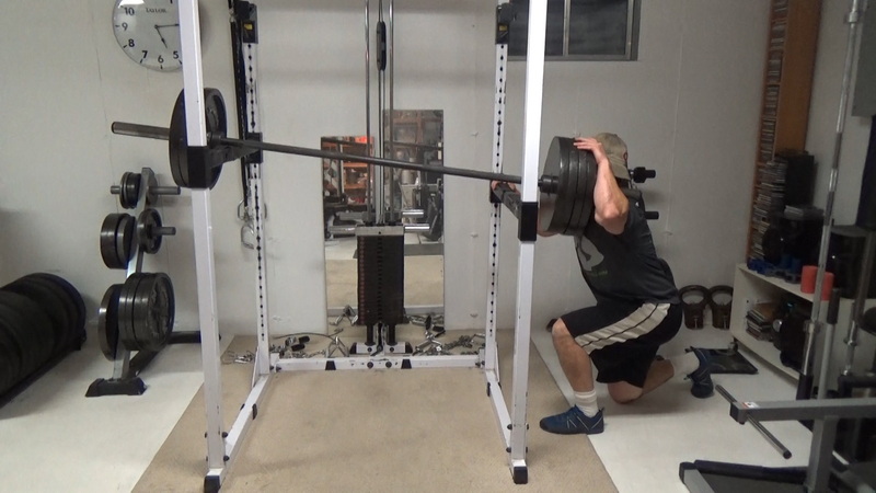 Power Rack Barbell Split Squat Machine for Full Power Lower Body Training Bottom