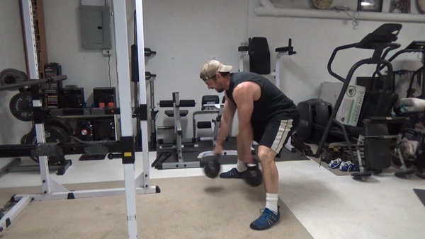 Kettlebell Gorilla Swings For Hamstring and Core Training middle