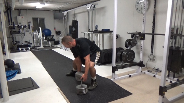 Lateral Dumbbell Gorilla Walking For Conditioning and Movement Training
