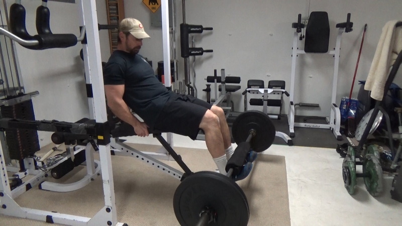 Barbell Leg Extensions for Quad Isolation in a Home Gym Setup2