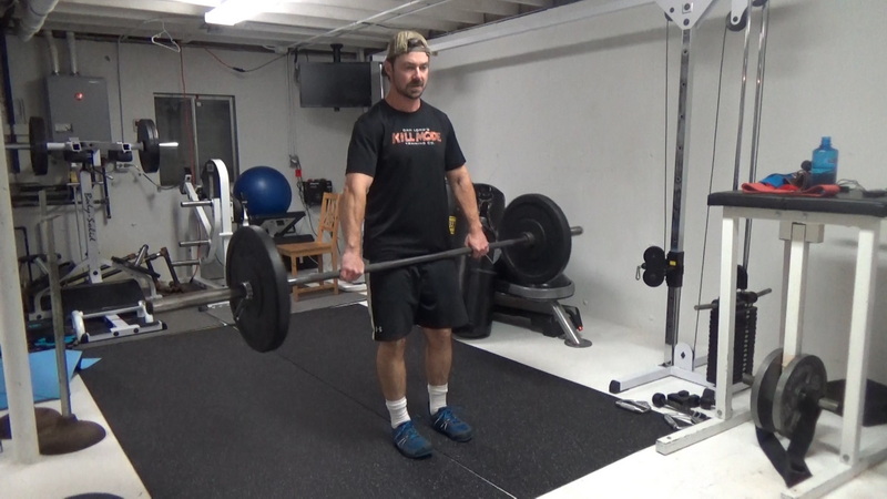 Barbell Rotating Reverse Lunges For Quads and Core Top