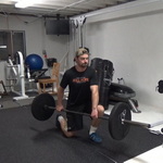 Barbell Rotating Reverse Lunges For Quads and Core