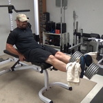 Dumbbell Leg Extensions for Quad Isolation and Contraction