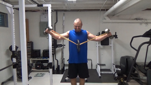 Band-Dumbbell-Plate Lateral Raises Top