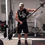 Barbell Lateral Raises
