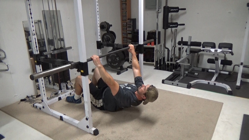 Seated Barbell Pull-Aparts For Shoulder Warm-Up and Rehab Start
