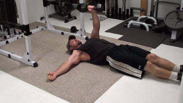 Fix Your Posture With Lying Rolling Rear Delt Flyes Start
