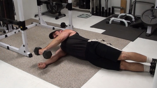 Fix Your Posture With Lying Rolling Rear Delt Flyes Up