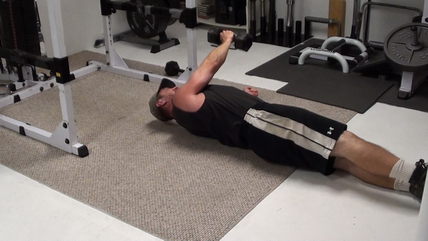 Fix Your Posture With Lying Rolling Rear Delt Flyes Up
