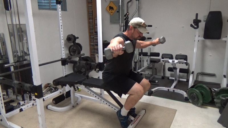 Underbench Lean-Back Lateral Raises Top