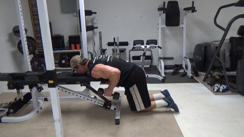 Chest-Supported Kickbacks for a Monster Tricep Contraction Start
