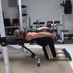 Chest-Supported Kickbacks for a Monster Tricep Contraction