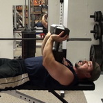 Dumbbell-Leverage Close Grip Bench Press