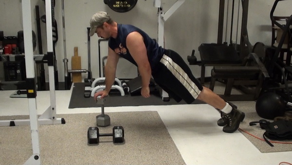 Mixed Height Dumbbell Push-Ups For Building Triceps Mass Top