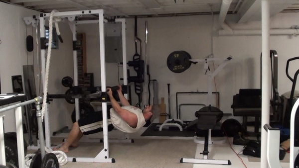 Low-Bar Close Grip Supinated Inverted Rows Bottom